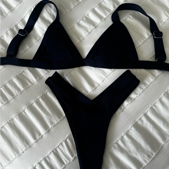OneOne Swimwear, Navy, Dark Blue Bikini Set - Picture 1 of 6
